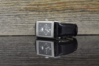 Jaeger-LeCoultre Grande Reverso Duo unpoliert / very Nice / Folding Clasp - 2018
