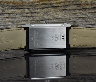 Jaeger-LeCoultre Grande Reverso Duo unpoliert / very Nice / Folding Clasp - 2018
