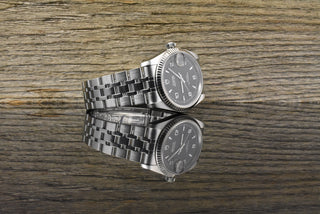 Tudor Prince Date 74034 Stahl / Weißgold Explorer Dial Automatik - Zertifikat