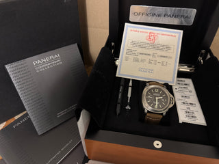 Panerai Luminor Marina Automatic Titan Gray Ghost Automatik - Full Set 2007