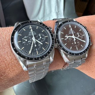 Omega Speedmaster Professional Moonwatch Chocolate / Sapphire - Full Set
