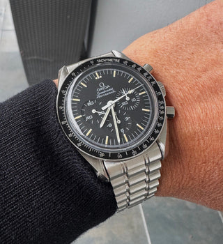 Omega Speedmaster Professional Moonwatch LONG S&R nice Tritium ST145.022 Vintage 1986