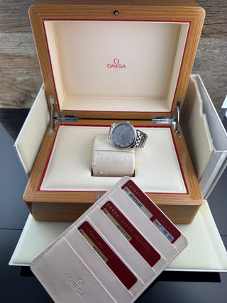 Omega De Ville Prestige Co Axial 37MM Silver Dial - Automatik - 2012 B&P