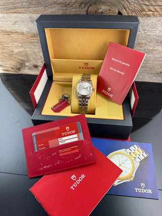 Tudor Prince Date 74033 NOS / UNGETRAGEN 34MM Automatik Full Set 2008