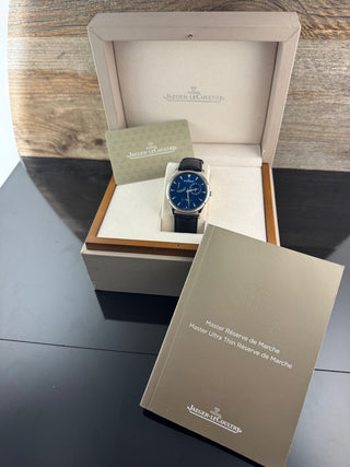 Jaeger-LeCoultre Master Ultra Thin Réserve de Marche Blue Q1378480