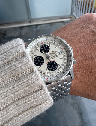 Breitling Navitimer Fighters Serie Speciale A13330 Panda Dial - Full Set 2003