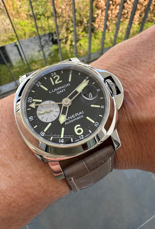 Panerai Luminor GMT Automatic PAM01088 Black Dial - Card 2018