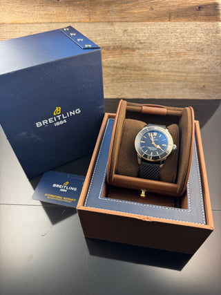 Breitling Superocean Heritage II B20 Stahl & Roségold UB2030 Black Rubber - 2019 B&P