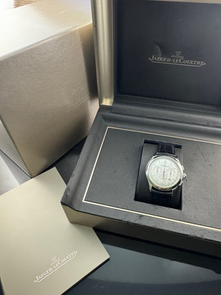 Jaeger-LeCoultre Master Chronograph Q1538420 Silver Dial Automatic B&P