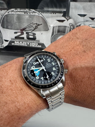 Omega Speedmaster Day Date 3520.53.00 Tripel Date MK40 - Grey / Blue - Vintage