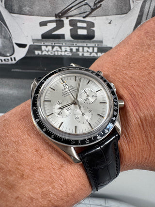 Omega Speedmaster Moonwatch Apollo XI 25th Anniversary Limited 3692.30.00 Omega Mania - White Gold