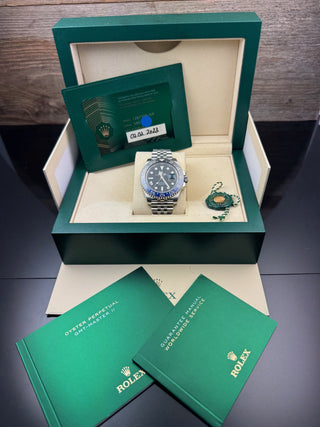 Rolex GMT-Master II BATGIRL - Jubilee - LC100 - Full Set - Automatik
