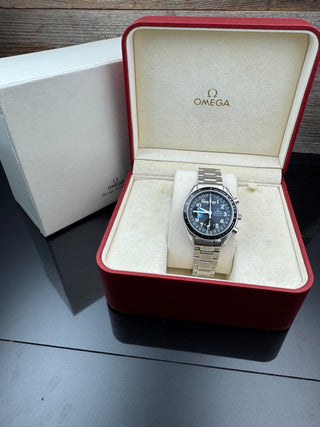 Omega Speedmaster Day Date 3520.53.00 Tripel Date MK40 - Grey / Blue - Vintage