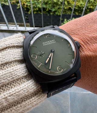 Panerai Radiomir 1940 3 Days Ceramic / Military Green 48MM PAM00997 Full Set