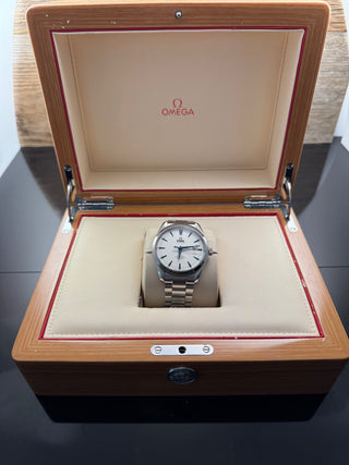 Omega Seamaster Aqua Terra 150M Co Axial Jumbo Rare Dial Automatik - Box