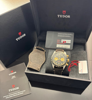Tudor Black Bay Chrono 79363N Stahl / Gold Black Panda Dial - Full Set 2021