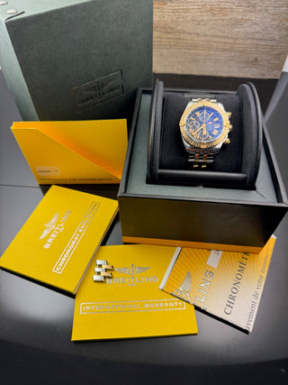 Breitling Chronomat Evolution C13356 Roségold 44MM Automatik Box & Papiere 2009