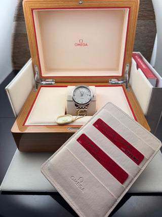 Omega De Ville Prestige Co Axial 40MM Ungetragen / NOS Silver Dial - Full Set 2022