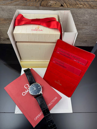 Omega De Ville Prestige Co Axial 39,5MM Blue Dial Automatik - B&P 2016