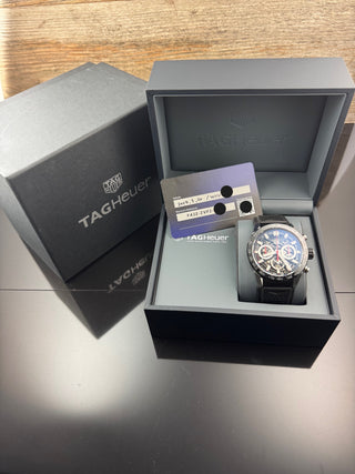 TAG Heuer Carrera Calibre Heuer 02 Skeleton CBG2010FT6143 Stahl Automatik - B&P