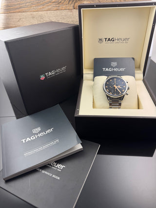 TAG Heuer Calibre 16 Chronograph 41MM Black Roségold / Japan Limited B&P
