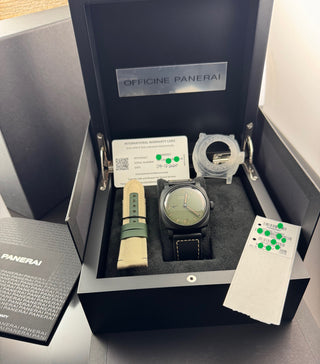 Panerai Radiomir 1940 3 Days Ceramic / Military Green 48MM PAM00997 Full Set