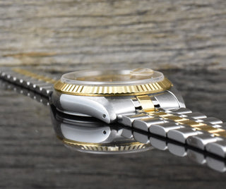 Tudor Prince Date Day 76213 Automatik Stahl / Gold - Linen Dial - Zertifikat