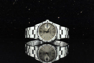 Rolex Oyster Perpetual Date 15210 Vinatge Silver Dial Automatik - 1993
