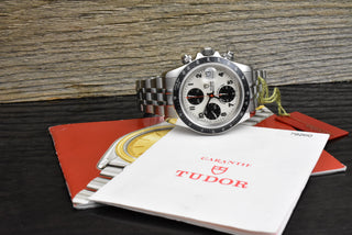 Tudor Prince Date Chronograph 79260 Panda Porzellan Dial - Zertifikat