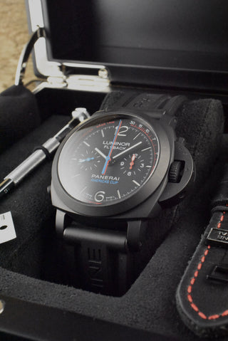 Panerai Luminor 1950 3 Days Chrono Flyback America's Cup Oracle Team - Limited - Ceramica - Full Set