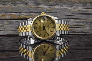Tudor Prince Oysterdate 75203 by Rolex Vintage Automatic Stahl / Gold - 1989
