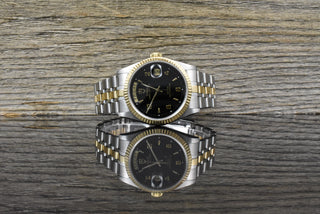 Tudor Prince Date Day 76213 Black Dial Automatik - Full Set