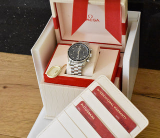 Omega Speedmaster Co-axial Chronograph 38 Gray Dial Full Set 2018