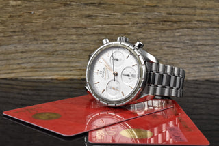 Omega Speedmaster 38 Chronograph Co-Axial - Roségold Hands - Automatik - Full Set