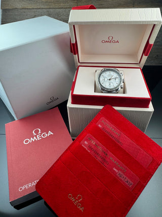 Omega Speedmaster 38 Chronograph Co-Axial - Roségold Hands - Automatik - Full Set