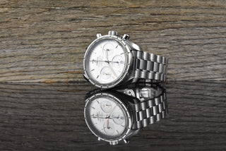Omega Speedmaster 38 Chronograph Co-Axial - Roségold Hands - Automatik - Full Set