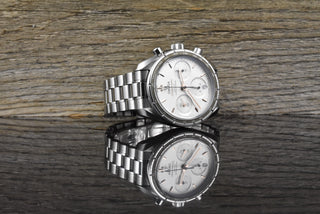 Omega Speedmaster 38 Chronograph Co-Axial - Roségold Hands - Automatik - Full Set